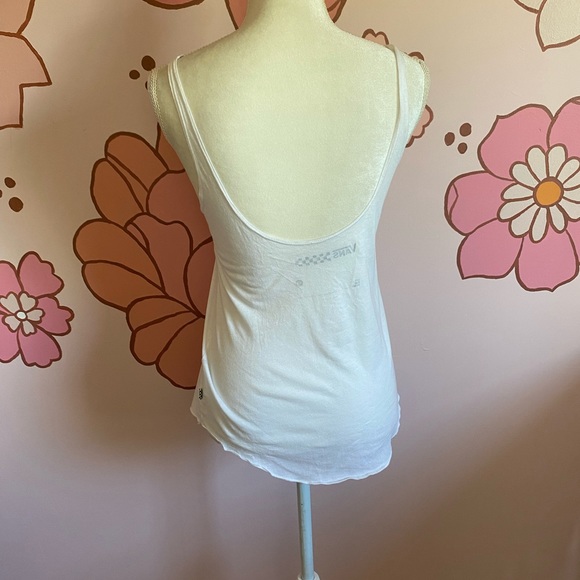 VANS White Tank Top XS - Picture 6 of 6